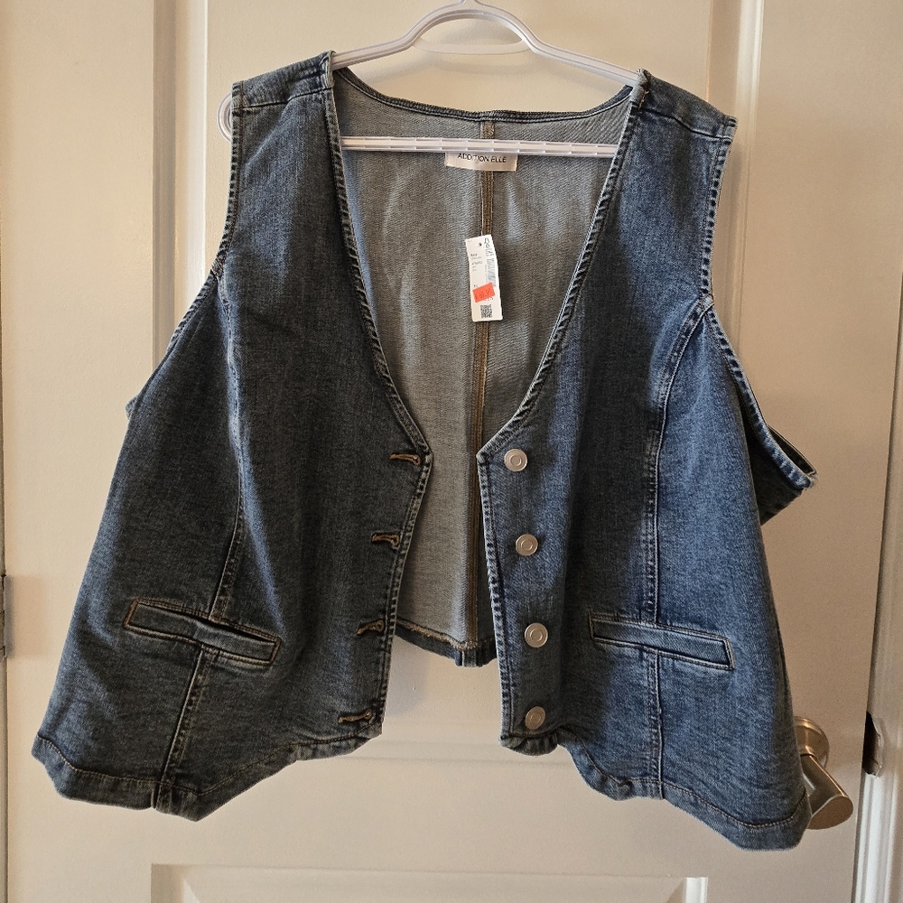 Addition Elle Denim Vest